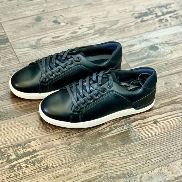 Bruno Marc Men\'s Wide Classic Vegan Leather Sneakers Size 9 W New main image 5